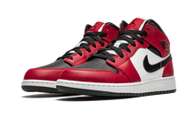 Load image into Gallery viewer, Air Jordan 1 Mid GS “Chicago Black Toe”