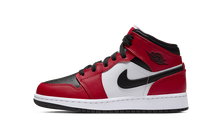 Load image into Gallery viewer, Air Jordan 1 Mid GS “Chicago Black Toe”